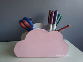 Bulles de Plume - DIY Pot nuage (rangement)