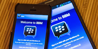 Chronology of the push-pull BBM on Android and iOS