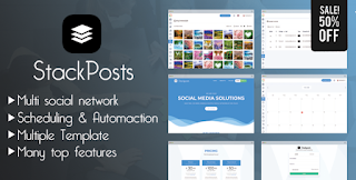 Stackposts v5.7 - Social Marketing Tool Extended Version With Module 