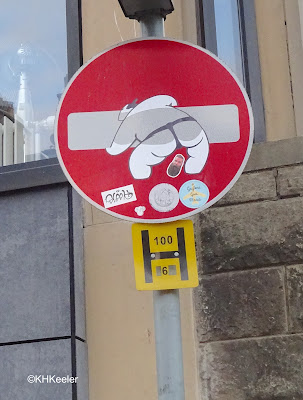 Do not enter sign, Edinburgh