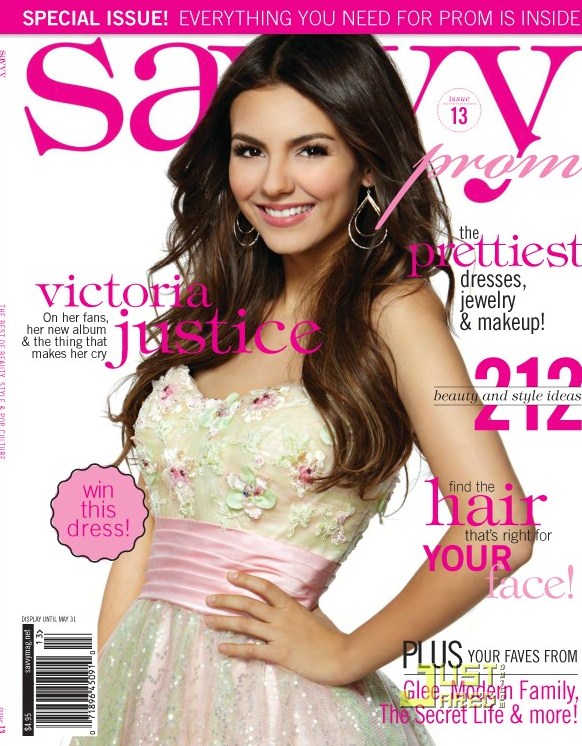 victoria justice 2011. Victoria Justice Covers Savvy