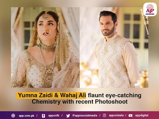‘Tere Bin’ Star Cast ‘Yumna Zaidi & Wahaj Ali’ Capture the Heart with Stunning Photoshoot