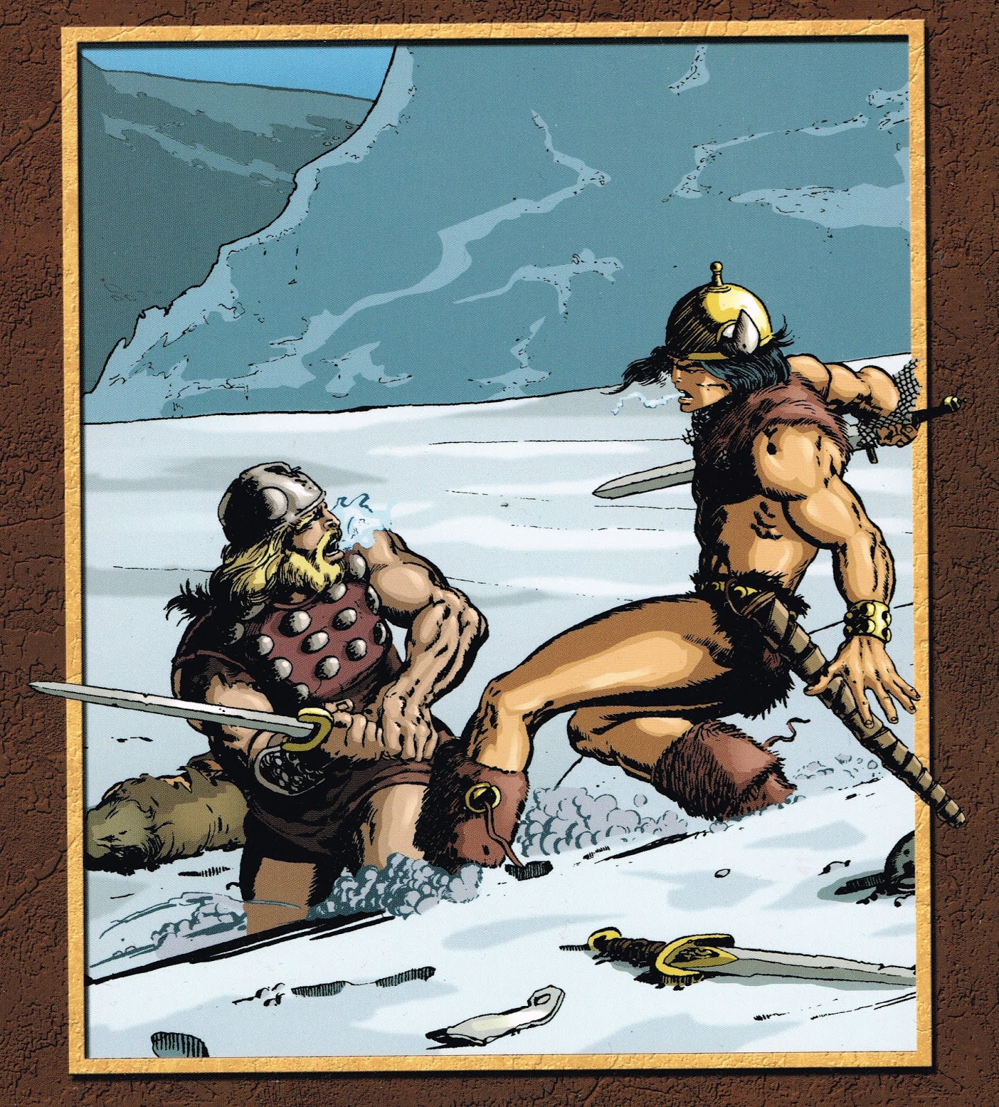 Cap'n's Comics: Frosty Splash by Barry Smith