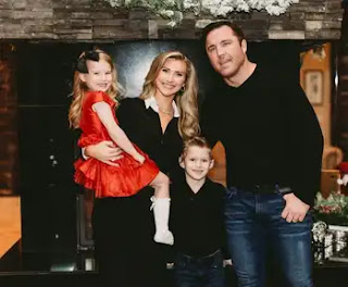 Chael Sonnen And His Wife Brittany Sonnen With Their Kids 