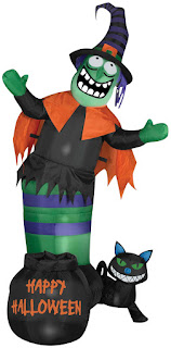  Animated Airblown Wobbling Witch for Halloween