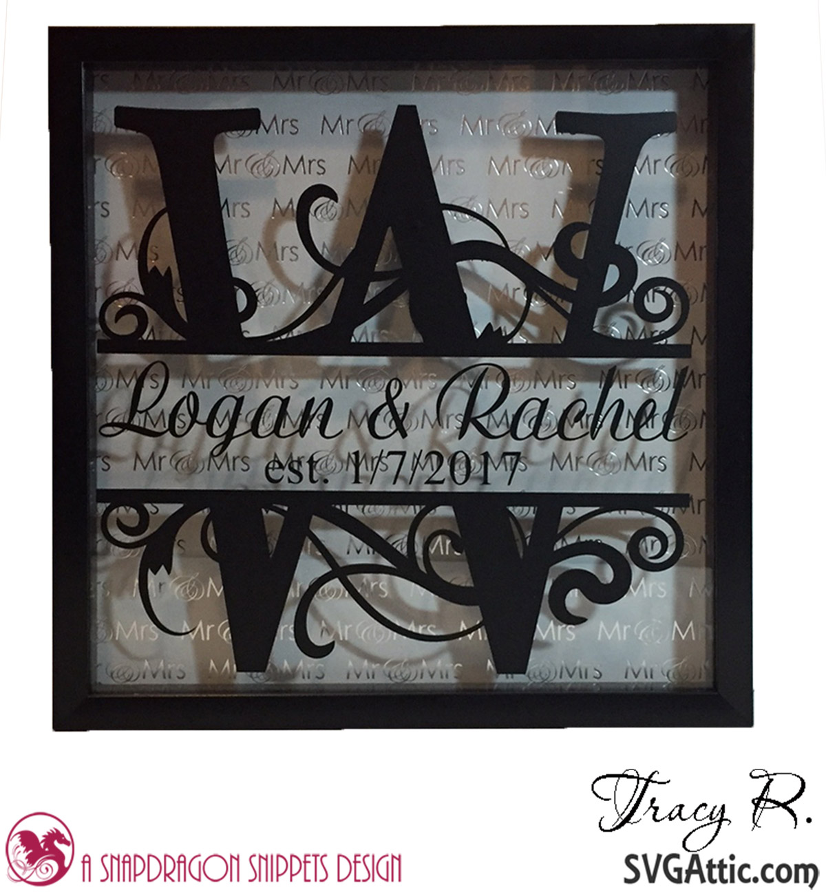 Download SVG Attic Blog: Shadow Box for a Wedding
