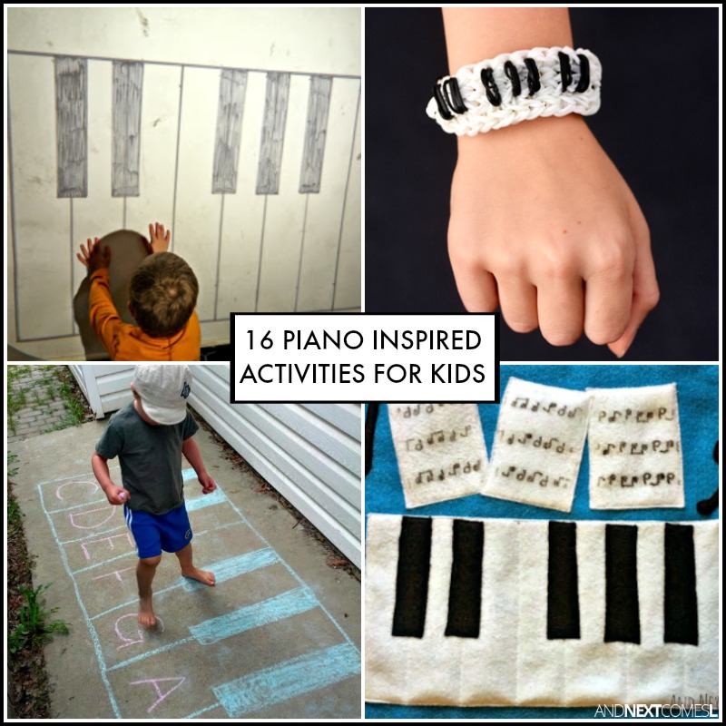 16 Piano Inspired Music Activities For Kids And Next Comes L Hyperlexia Resources