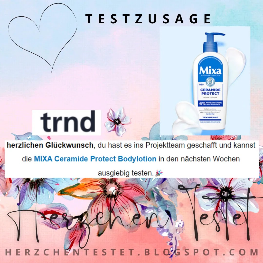 Testzusage für MIXA - Ceramide Protect Bodylotion