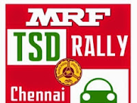 MRF Chennai TSD Rally 2014 Flagged off