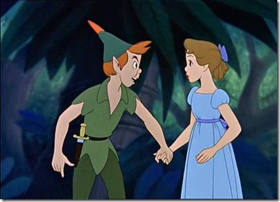 Peter Pan and Wendy Darling