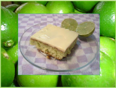 Bolo verde de limão 