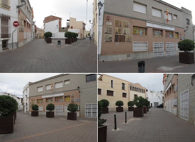 Ruta Castellera, El Vendrell a La Bisbal, carrer Dr. Robert i plaça de Sant Jordi a La Bisbal del Penedès