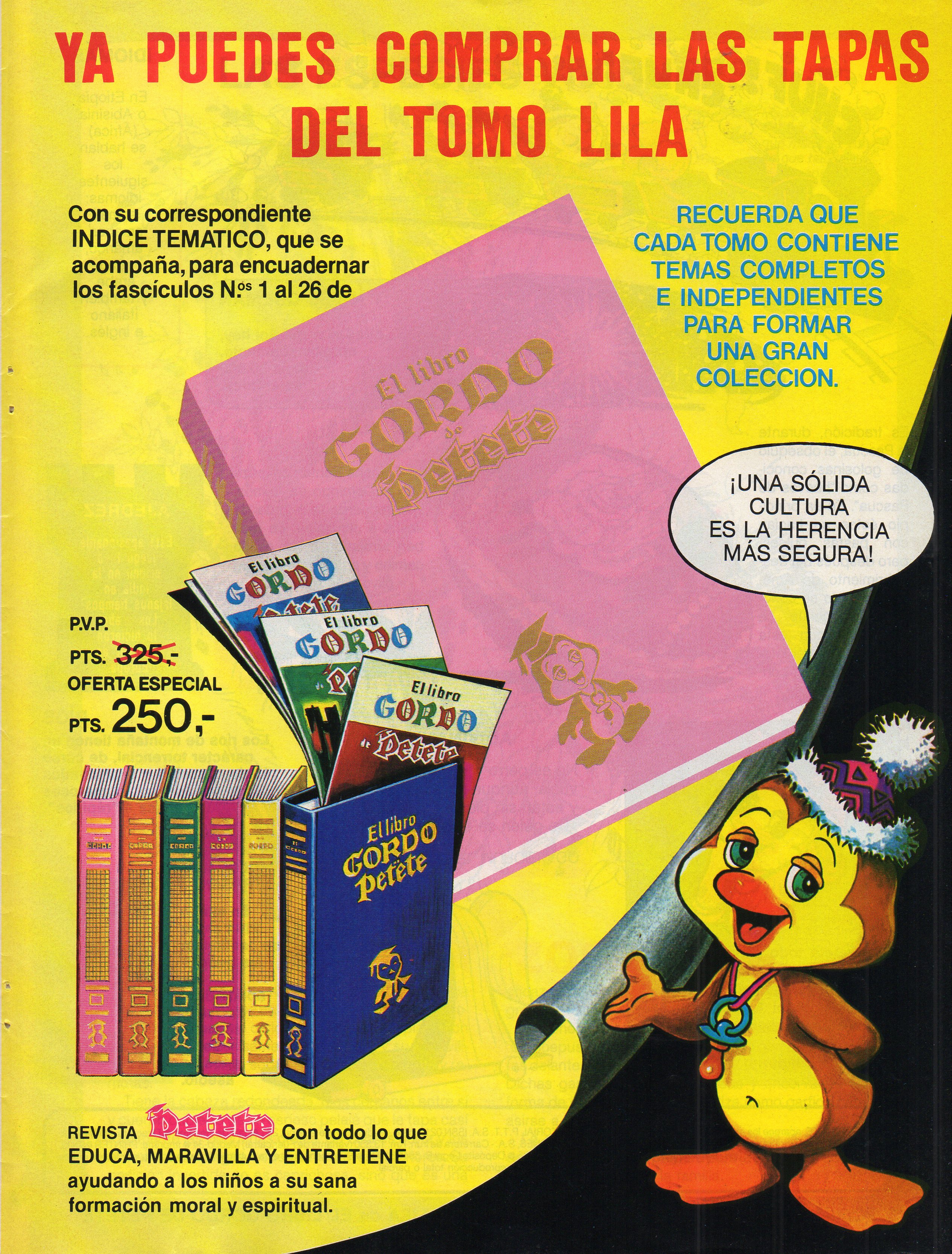 Simplemente FANAS DE GARCÍA FERRÉ: El Libro Gordo de Petete (edición  Española)1982-1985 Producciones García Ferré