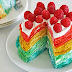 How To Make Rainbow Crepe Cake