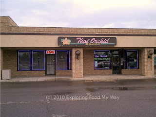 Storefront of Thai Orchid Restaurant