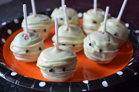 Mummy Cake Pops Cake Balls