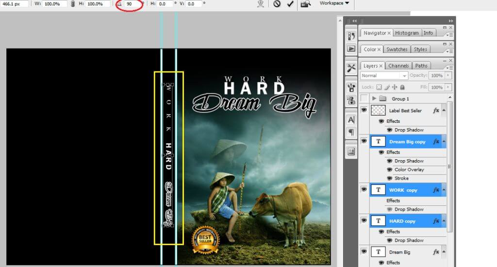 50 Cara Membuat Cover  Buku  Pelajaran Dengan  Photoshop 