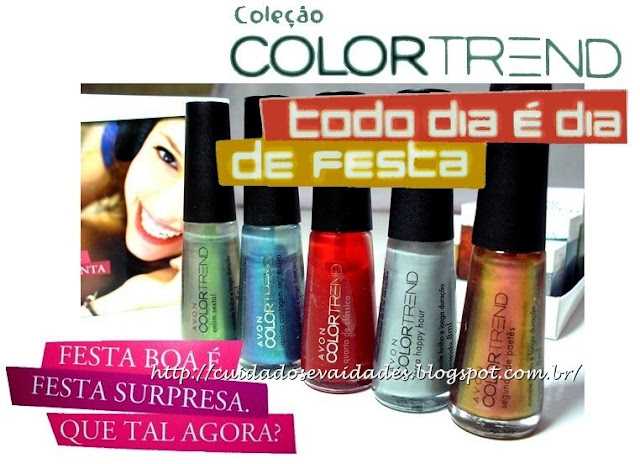 Avon Color Trend Todo dia é dia de festa