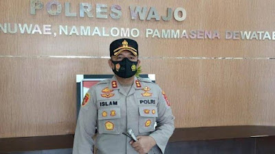 PPKM Level 3, Kapolres Wajo Tegaskan Tidak Ada Ijin Keramaian