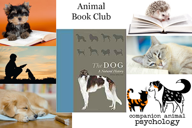 The October 2018 choice for the Animal Book Club is The Dog: A Natural History