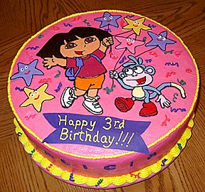 best dora birthday cakes