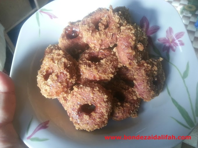 RESEPI KERIA KELEDEK PURPLE GULA MELAKA CRUNCHY