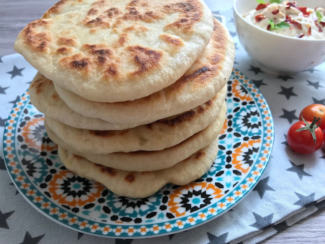 pan naan receta