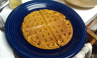 Pumpkin waffles