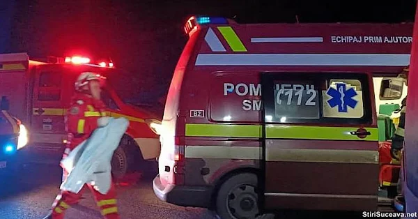 Accident provocat de un localnic beat la volan, la Broșteni. Un pasager a fost rănit