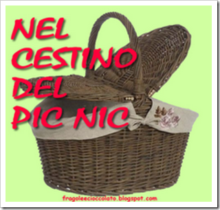 picnic fragole e cioccolato