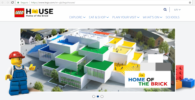 Site da LEGO House