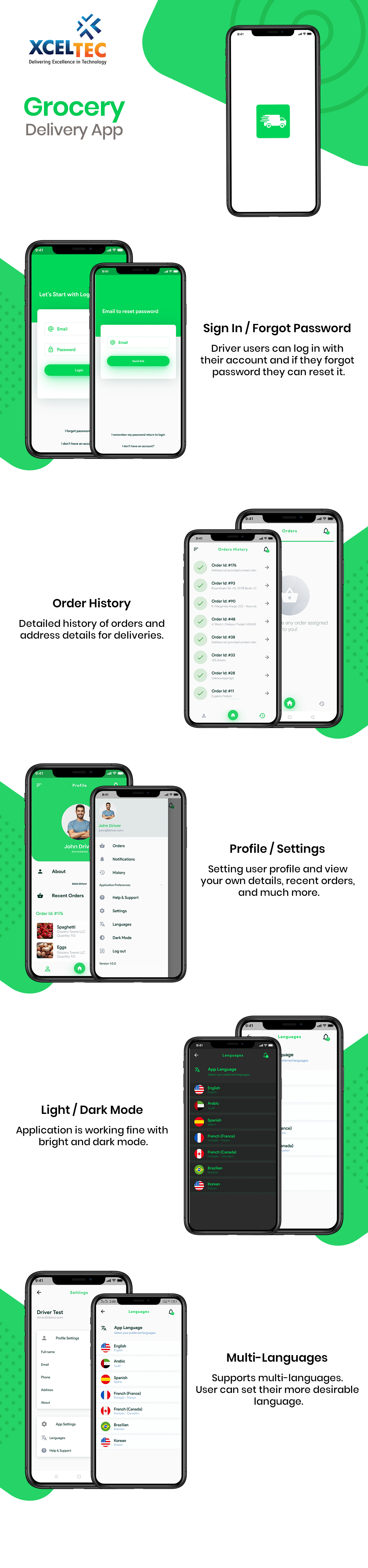 Online Grocery Delivery App