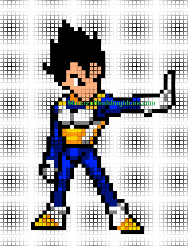 pixel art dragon ball