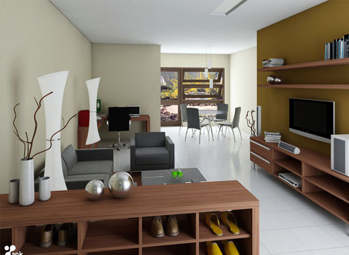 10 Desain Interior Rumah Modern Inspirasi Desain Rumah 