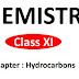 CHEMISTRY Class XI Chapter : Hydrocarbons Free Notes