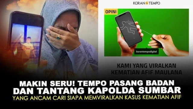 Beda Penyebab Kematian Afif Maulana Versi Polda Sumbar vs Keluarga Korban