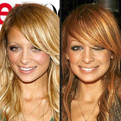 nicole richie hair colour. nicole richie long blonde hair