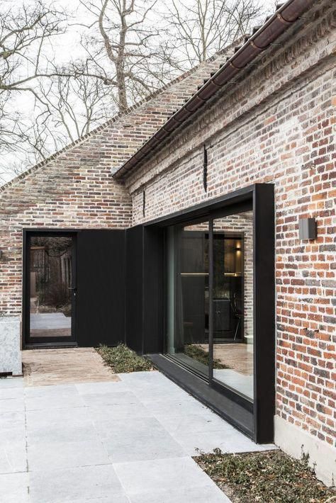 Red Brick Houses With Black Trim Design Indulgence