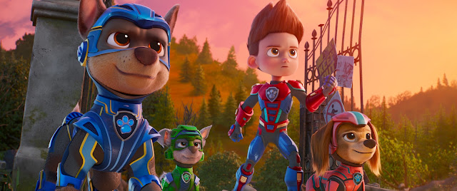 A still from “Paw Patrol: The Mighty Movie” (Paramount Pictures)