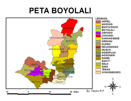 Peta Boyolali