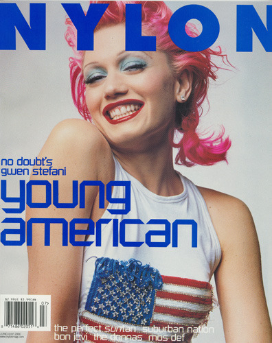 gwen stefani pink hair. to have pink hair and wear