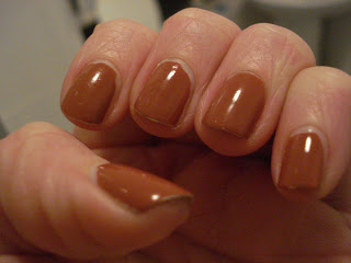 Mabelline wet shine spice cider work appropriate nails