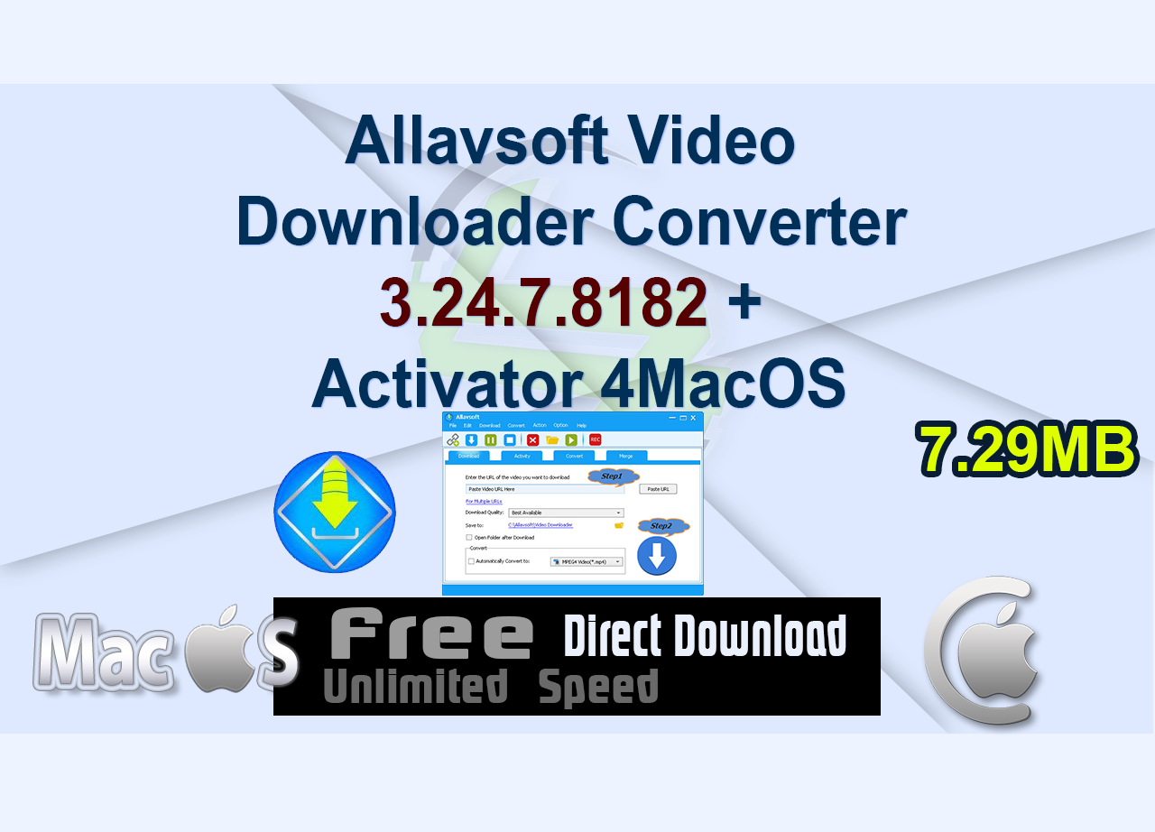 Allavsoft Video Downloader Converter 3.24.7.8182 + Activator 4MacOS