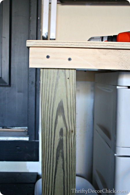 building a work bench