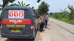 Antisipasi Gangguan Kamtibmas, Polsek Gantar Intensifkan Patroli Strong Point