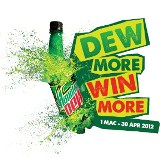 Minum dan menang, bukan minum arak, minum Mountain Dew aja...!