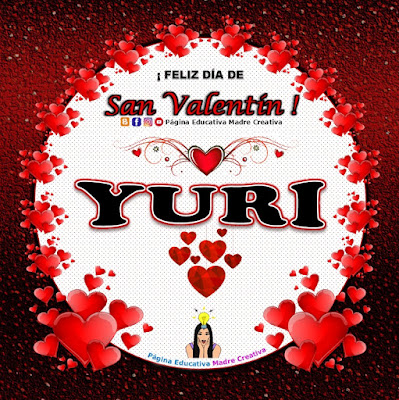 Feliz Día de San Valentín - Nombre Yuri