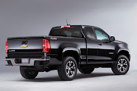 Chevrolet Colorado Z71 Extended Cab (2015 North American Spec) Rear Side