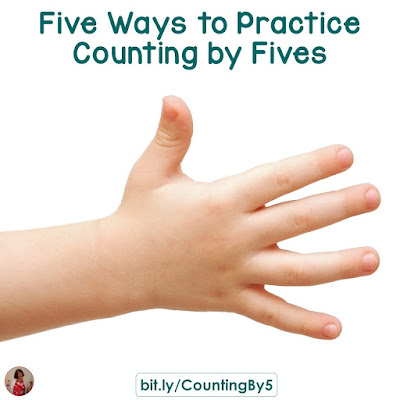 Five Ways to Practice Counting by Fives: Here are several ideas to help students practice skip counting!