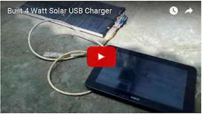 video Youtube DIY 4 Watt solar charger